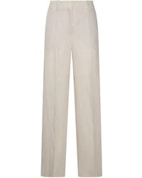 Incotex - Linen Trousers - Lyst