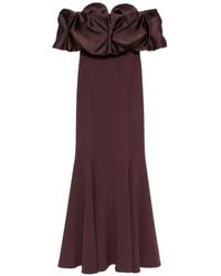 PRONOVIAS THE PARTY EDIT - X Elisabetta Franchi Ruffled Off-The-Shoulder Dress - Lyst