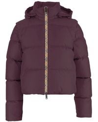 Burberry - Detachable Sleeve Nylon Langdale Puffer Jacket - Lyst