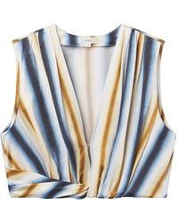A.L.C. - Brooklyn Twist-Detail Top - Lyst