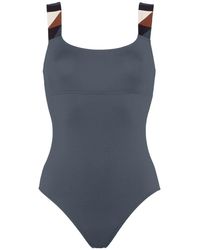 Eres - Tempo Graphic-strap Swimsuit - Lyst