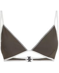 Brunello Cucinelli - Triangle Bikini Top - Lyst