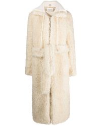1017 ALYX 9SM - Single-breasted Shearling Coat - Lyst