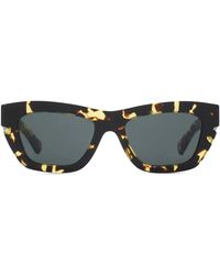 Burberry - Zonnebril Met Cat-Eye Montuur En Schildpadschild Design - Lyst