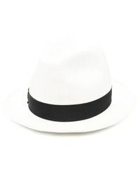 Borsalino - Logo Fedora Hat - Lyst