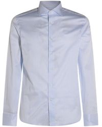Canali - ストライプ ロングスリーブシャツ - Lyst