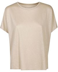 Majestic Filatures - Crew Neck Top - Lyst