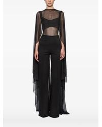 Atu Body Couture - Semi-Sheer Cape - Lyst