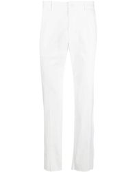 Dolce & Gabbana - Dg Essentials Stretch-cotton Trousers - Lyst
