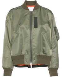 Sacai - Nylon Bomber Jacket - Lyst