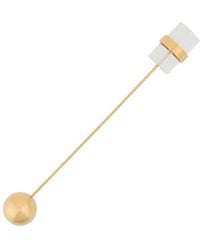 Marni Cilindervormige Broche - Metallic