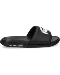 Lacoste - Logo-Print Slides - Lyst
