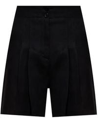 Twinset - Pleated Shorts - Lyst