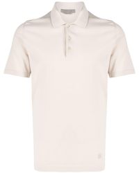 Corneliani - Cotton Fine-knit Polo Shirt - Lyst