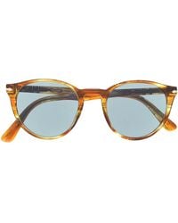 Persol - Galleria '900 Round Sunglasses - Lyst
