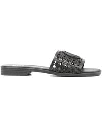 Just Cavalli - Cutout Sandals - Lyst