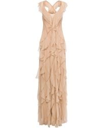 Alberta Ferretti - Ruffled Gown - Lyst