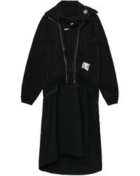 Maison Mihara Yasuhiro - Vestido con triple capa - Lyst