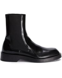 Jil Sander - レザー チェルシーブーツ - Lyst