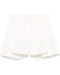 Sacai - プリーツ ショートパンツ - Lyst