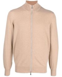 Brunello Cucinelli - Pull En Cachemire À Fermeture Zippée - Lyst