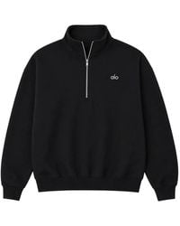 Alo Yoga - Accolade Quarter-Zip Sweatshirt - Lyst
