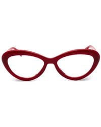Moschino - Cat-Eye-Frame Glasses - Lyst