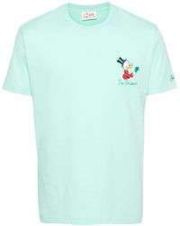 Mc2 Saint Barth - X Disney T-shirt Met Print - Lyst