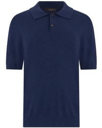 Slowear - Knitted Polo Shirt - Lyst