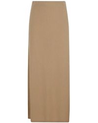 Gabriela Hearst - Knitted Cashmere Skirt - Lyst
