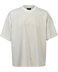 BREATH - New Rich Silky Wide Dropped-Shoulder T-Shirt - Lyst