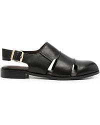 ADRIANNA FERETTI - Buckle-Fastening Caged Sandals - Lyst