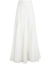 Brunello Cucinelli - Flared Skirt With Monili - Lyst