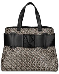 ARMANI EXCHANGE - Bolso shopper con hebilla del logo - Lyst