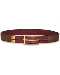 Etro - Paisley-print Leather Belt - Lyst