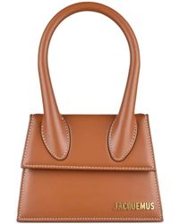 Jacquemus - Le Chiquito Moyen Logo Tote Bag - Lyst
