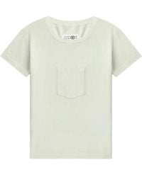 MM6 by Maison Martin Margiela - Pocket-Detail T-Shirt - Lyst