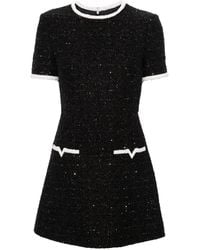 Valentino Garavani - Glaze Tweed Mini Dress - Lyst