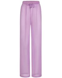 Paramidonna - Pantalon De Plage Aurora À Lien De Resserrage - Lyst