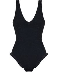 Hunza G - Lisa ワンピース水着 - Lyst