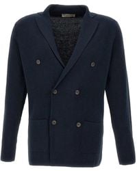 FILIPPO DE LAURENTIIS - Double-Breasted Blazer - Lyst
