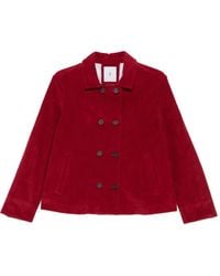 Whyci - Corduroy Double-Breasted Jacket - Lyst