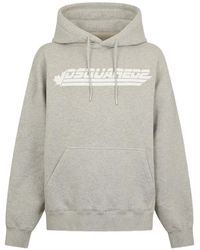 DSquared² - Hoodie À Logo Imprimé - Lyst