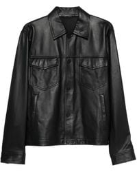 Emporio Armani - Button Pocket Jacket - Lyst