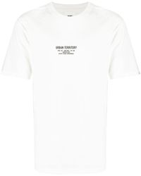 WTAPS T-Shirt mit Logo-Print - Weiß