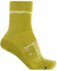 Satisfy - Tie-Dye Logo-Print Socks - Lyst