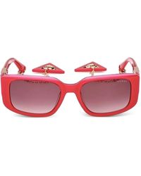GUESS EYEWEAR - Rectangle-Frame Sunglasses - Lyst