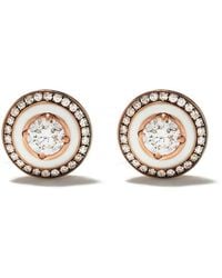 Selim Mouzannar - 18Kt Rose Diamond Mina Earrings - Lyst