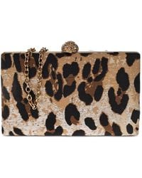 Kurt Geiger - Pochette Kensington À Imprimé Léopard - Lyst