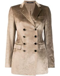 Tagliatore Blazer con doble botonadura - Marrón